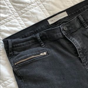 Gap stretch black jeans - skinny